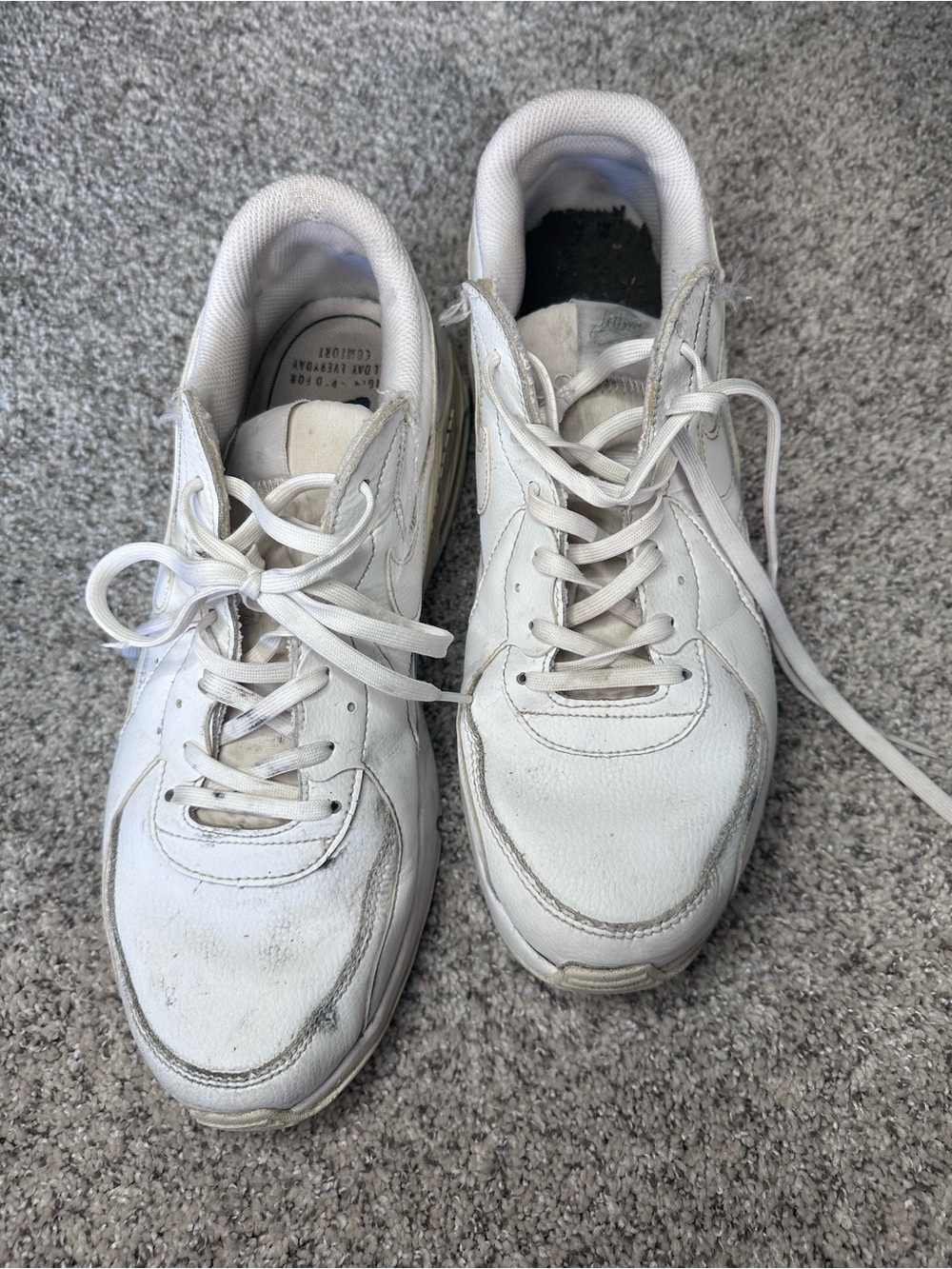 Nike White Air Max Excee Shoes